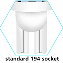 194 bombillas automotrices del LED 6500K acuñan T10 SMD 5050 saltan 4