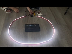 Luzes de aire de interior de automóvil LED multicolor con control remoto