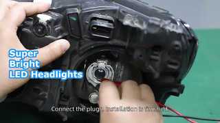 El coche brillante estupendo llevado Para Autos H11 llevó la bombilla principal 40watt 4000lm 9005 9006 H7 llevó Canbus