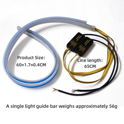 comprar El alambre de neón 30/45/60 cm RGB colorido llevó el artículo suave de las lámparas corrientes diurnas online manufacture