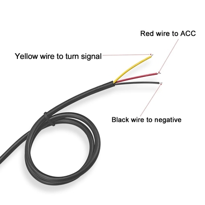 comprar luz 2pcs de la guía del flujo del freno de la tira de tubo de la linterna LED del coche del d3ia de los 30cm los 45cm los 60cm online manufacture