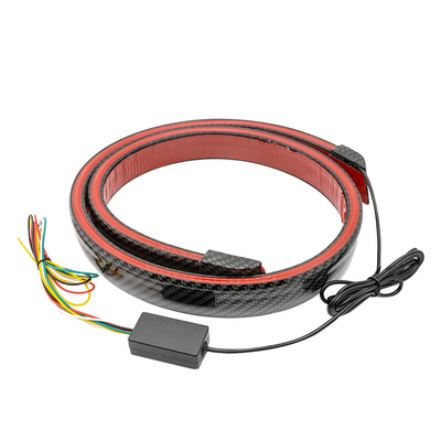 comprar fibra de carbono llevada flexible de la luz de la cola del coche de 5W 12V para el aviador online manufacture