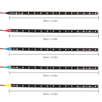 comprar piloto de la emergencia del remiendo de la tira de tubo de la linterna LED del coche de los 30cm 3528 online manufacture