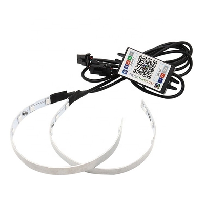 comprar 360 grados RGB adornan luces ambiente del coche de RingLED que el diablo observa luces del coche online manufacture