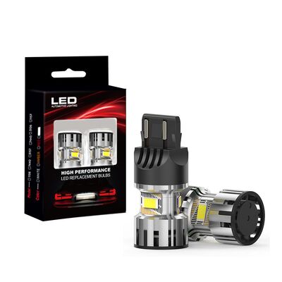 comprar Tamaño de halógeno CB10 CANBUS sin error 7443 T20 W21/5W Luces de freno LED con 2800LM 28W para luces de bombillas LED de automóviles online manufacture