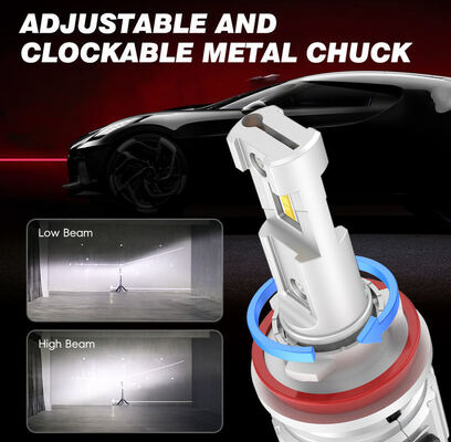 buy Luces LED para coche, lámparas LED automáticas, 24V, 40000LM, bombillas LED H11, luces H7 para coche, bombillas de faros LED H4, 6000k online manufacture