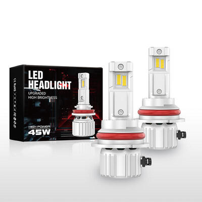 buy X10S 9004 bombilla de faros LED H4 H11 H13 9007 5202 P13 PSX26 24V 45W ventilador para bombilla de iluminación de automóviles online manufacture