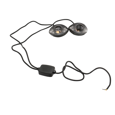Linternas de encargo Hawk Eye Lights 10SMD de la motocicleta LED de 300LM 6000K