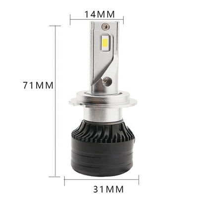 el coche llevó bulbo diurno del estilo np300 de las luces corrientes del bulbo de la linterna del coche 50W de las luces de niebla de la linterna H7 3570 el nuevo