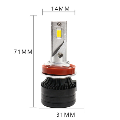 Luces de niebla llevadas más brillantes universales 12-24V de H11 H8 50W 5730 30w Cree Headlight