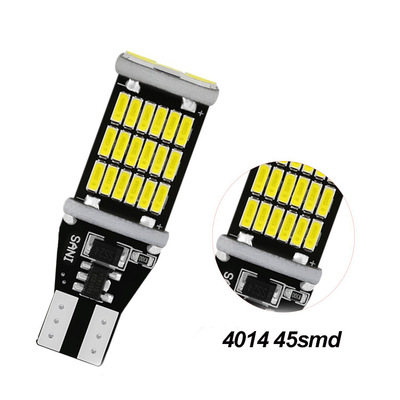 El coche universal llevó la luz y la señal de vuelta bulbT15 4014 45smd 12-24V de la cola