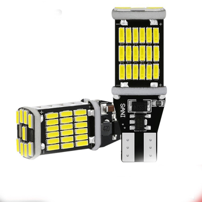 El coche universal llevó la luz y la señal de vuelta bulbT15 4014 45smd 12-24V de la cola
