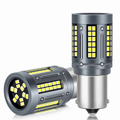 1156 2016 linterna llevada parte posterior de la luz de señal de vuelta del coche 84smd 6500k 12v