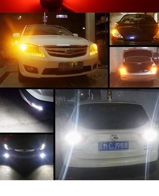 1156 2016 linterna llevada parte posterior de la luz de señal de vuelta del coche 84smd 6500k 12v