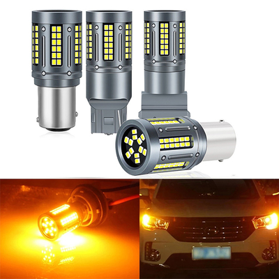 1156 2016 linterna llevada parte posterior de la luz de señal de vuelta del coche 84smd 6500k 12v