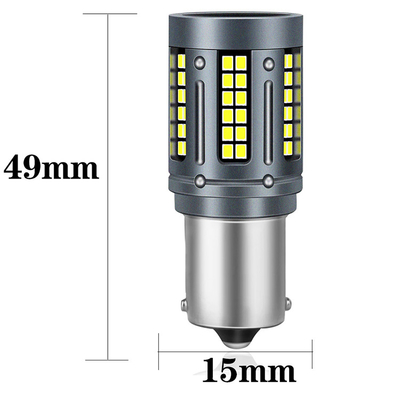 1156 2016 linterna llevada parte posterior de la luz de señal de vuelta del coche 84smd 6500k 12v