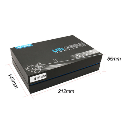 Señales de vuelta automotrices de Focos LED del poder más elevado 18000Lm 80W H7 H4