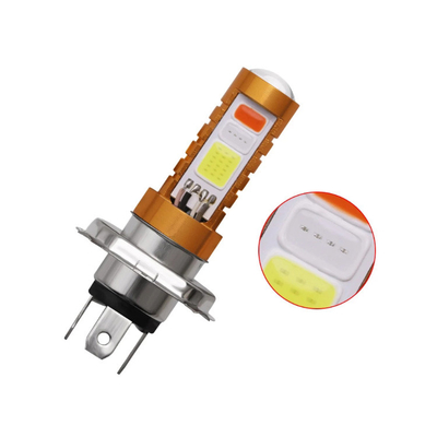 3 rojo azul blanco de la linterna H4 H6 80W P15D BA20D de la MAZORCA LED de los colores