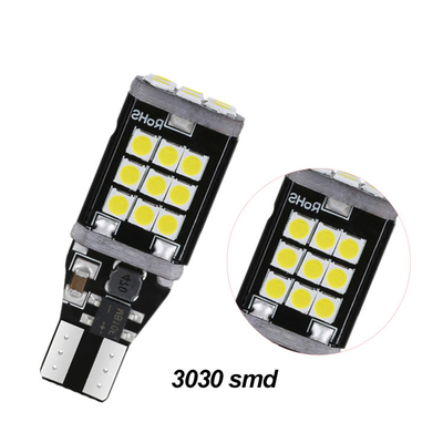 OEM Luz 1157 señales de vuelta automotrices de T15 LED 3030 1156 adornos 12v de la luz de freno de la placa del bulbo