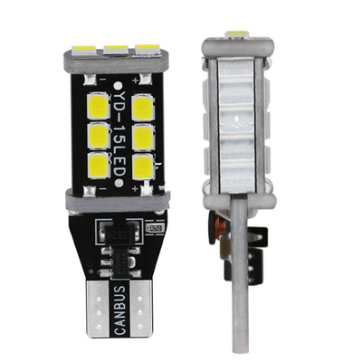 W6W WY16W 15 SMD que la linterna automotriz 2835 del LED para el coche ligero T15 llevó la luz