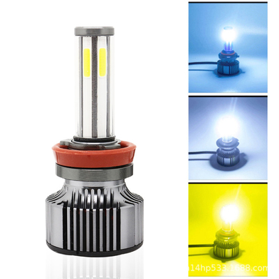 360 grados que encendían la linterna H4 H7 H8 H11 del coche de N6 LED llevaron bombillas de niebla