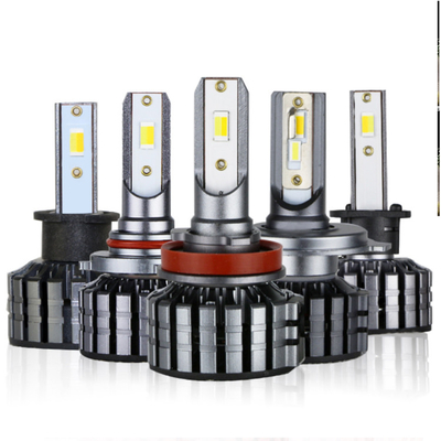 Bulbos automotrices H7 H4 H11 6000K 9005 de la linterna de las señales de vuelta de V20 LED 9006 9012 H1 H8 9012 H3