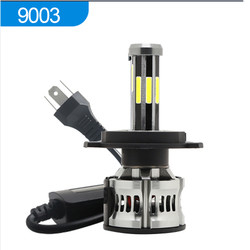 8 linterna automotriz 6000K 360 Canbus de los lados H1 H3 H4 H7 9005 9006 LED