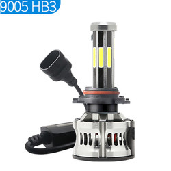 8 linterna automotriz 6000K 360 Canbus de los lados H1 H3 H4 H7 9005 9006 LED