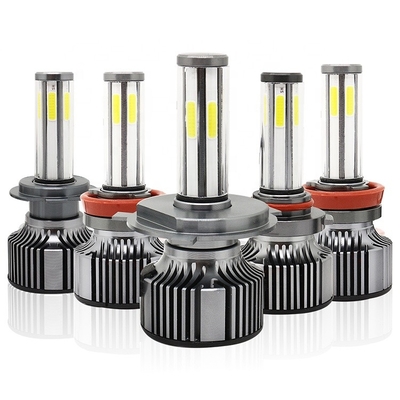La MAZORCA 6 cara los bulbos H1 H3 H4 H7 9005 9006 de las linternas del coche de 360 grados LED N6