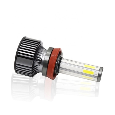 La MAZORCA 6 cara los bulbos H1 H3 H4 H7 9005 9006 de las linternas del coche de 360 grados LED N6