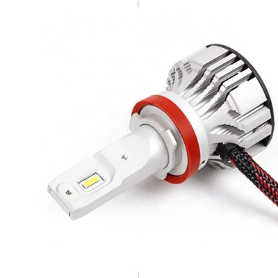 Luz de niebla Fanless del faro LED de la linterna automotriz del F2 H4 H7 9005 9006