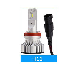 Luz de niebla Fanless del faro LED de la linterna automotriz del F2 H4 H7 9005 9006