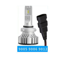 Luz de niebla Fanless del faro LED de la linterna automotriz del F2 H4 H7 9005 9006