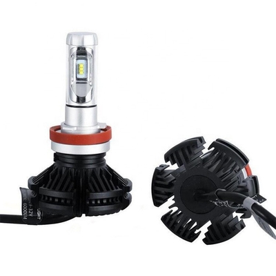 Luz de niebla Fanless LED de la linterna automotriz de X3 H4 H7 H11 9005 9006
