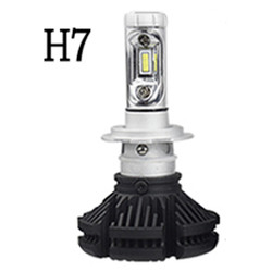 Luz de niebla Fanless LED de la linterna automotriz de X3 H4 H7 H11 9005 9006