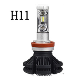 Luz de niebla Fanless LED de la linterna automotriz de X3 H4 H7 H11 9005 9006