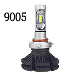 Luz de niebla Fanless LED de la linterna automotriz de X3 H4 H7 H11 9005 9006