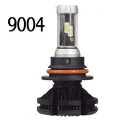 Luz de niebla Fanless LED de la linterna automotriz de X3 H4 H7 H11 9005 9006