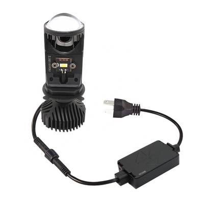 Del BI Y6 lente auto del proyector del sistema de iluminación del mini H4 LED del coche bulbo de la linterna