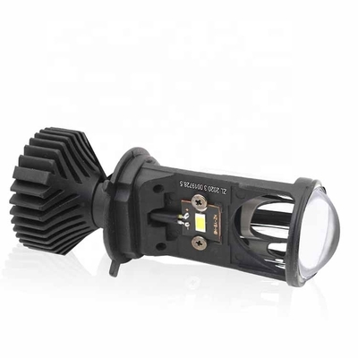 Del BI Y6 lente auto del proyector del sistema de iluminación del mini H4 LED del coche bulbo de la linterna