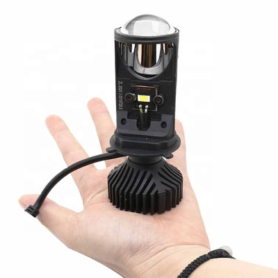 Del BI Y6 lente auto del proyector del sistema de iluminación del mini H4 LED del coche bulbo de la linterna