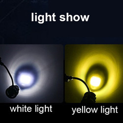 Luz larga de la niebla LED de la linterna H7 H11 de la lámpara automotriz brillante estupenda del punto