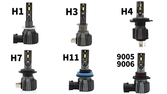Bulbos más brillantes estupendos CSP 3570 12V 9005 9006 de la linterna del coche del LED