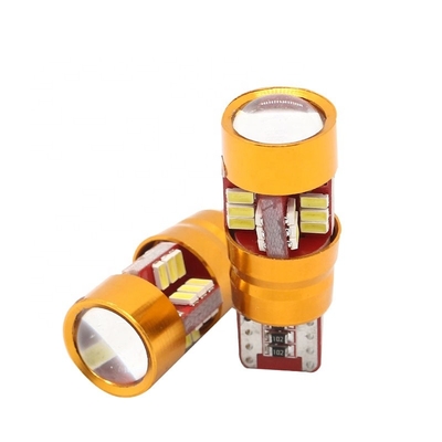 bombillas del coche 27SMD de 12V Canbus T10 3014 LED para la bóveda de los camiones que lee la luz de la reserva que parquea