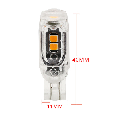 Coche automotriz Sidelamp de la luz de la placa de las bombillas T10 3030 5SMD Canbus del alto brillo LED del LED