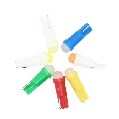 12v llevó los indicadores luminosos para la MAZORCA 1SMD LED rojo/verde/amarillo/azul/blanco de 3D de los coches T5