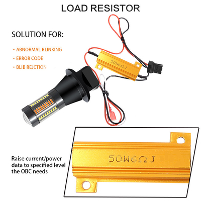 Las luces de señal de vuelta del freno de T20 CANUBS LED 7440 4014 66SMD llevaron luces corrientes diurnas