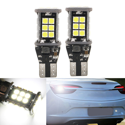 La linterna 12V de T15 3030 24SMD Canbus LED destaca la inversión de la luz de la esquina del coche