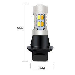 5630 20SMD llevaron bulbos de la señal de vuelta doblan el color 7440 T20 BA15S 1156 BAU15S