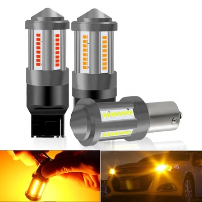 7440 luces de señal de vuelta del freno del LED 1156 BA15S BAY15S 2016 40SMD ningún error Drl 12 V el despertador
